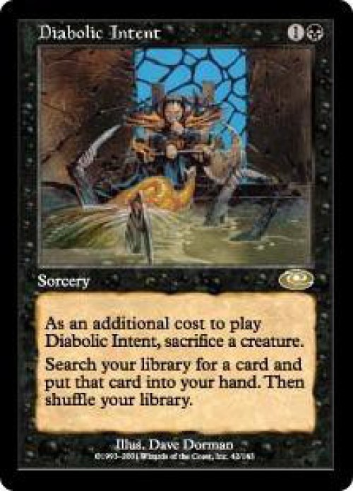 Magic the Gathering Planeshift Single Diabolic Intent Foil - NEAR MINT (NM) | DA Card World