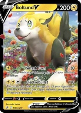 boltund v pokemon card PSA 10 #225 VMax Climax S8B Japanese – GorillaTCG Colorless Retreat Cost Pokemon Card Boltund V s4a
