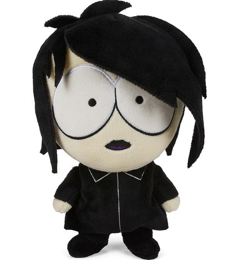 South Park Phunny Goth Kid Firkle 8 Plush Kidrobot NECA - ToyWiz