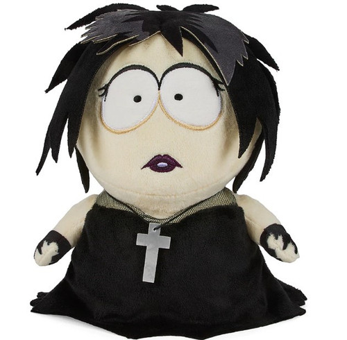 South Park Phunny Goth Kid Henrietta 8 Plush Kidrobot NECA - ToyWiz
