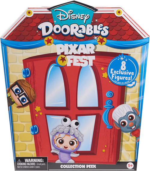 Disney Doorables Collection Peek Pixar Fest Mystery Figure 8-Pack