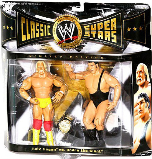 WWE ジャックス　クラシックスーパースターズ　限定　ハルクホーガンvsアンドレ WWE ジャックス クラシックスーパースターズ 限定 ハルクホーガンvs