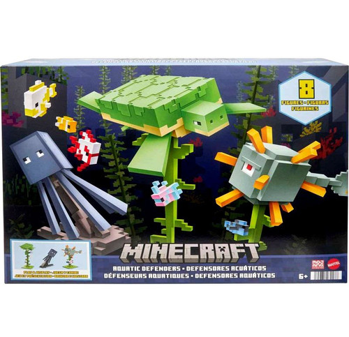 Minecraft Overworld Noob Adventure Set, 3 Action Figures