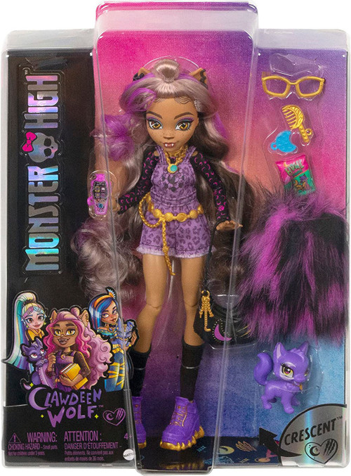 Clawdeen Wolf Monster High Scaremester Doll Mattel BDD78 for sale