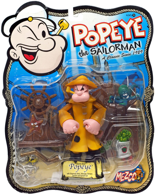 Popeye the Sailor Man Storm Gear Popeye 5 Action Figure
