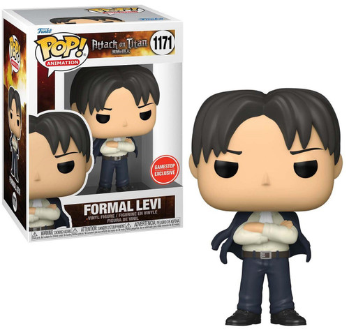 Funko Pop Keychain Attack on Titan Levi Ackerman Action Figure