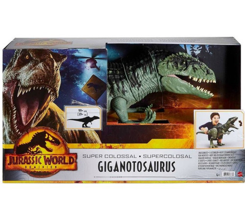 Dinossauro T.Rex Super Colossal Jurassic World Mattel