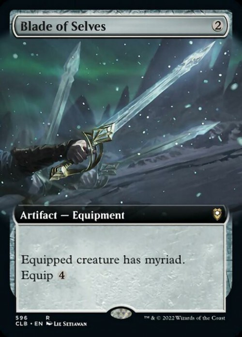 Magic: The Gathering - Blade Of Selves (Lama Di Sé) - Carta Rara Dal Set Commander 2015 (051/342), Artefatto Equipaggiamento - 3