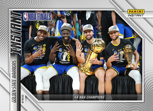 【518】NBAカード GoldenState Warriors 優勝記念BOX 518】NBAカード GoldenState Warriors 優勝記念BOXの通販 by
