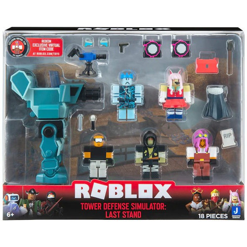  Roblox Action Collection - Tower Heroes: Kart Kid Deluxe  Mystery Figure Pack + Two Mystery Figure Bundle [Includes 3 Exclusive  Virtual Items] : Toys & Games