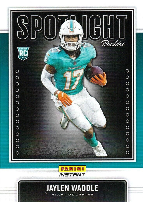 NFL 2021 Panini Select Single Card Green Yellow Die-Cut Prizm Jaylen Waddle  148 Rookie - ToyWiz