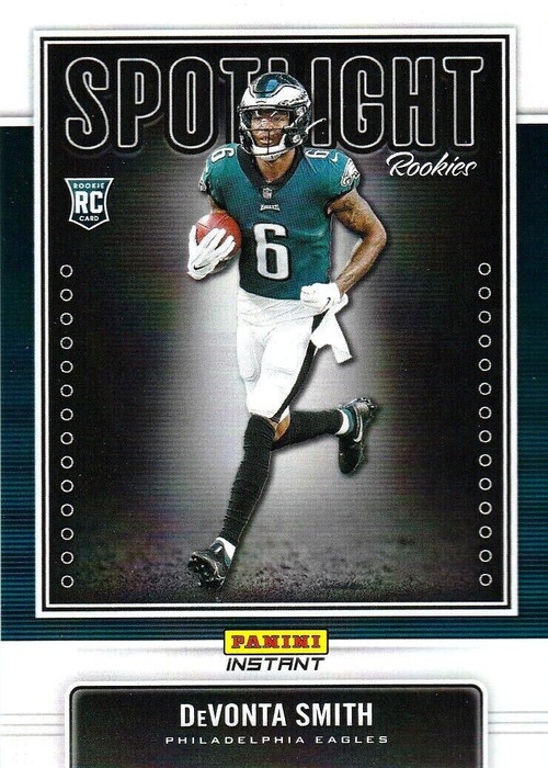 NFL 2021 Instant Football Spotlight Rookies Single Card DeVonta