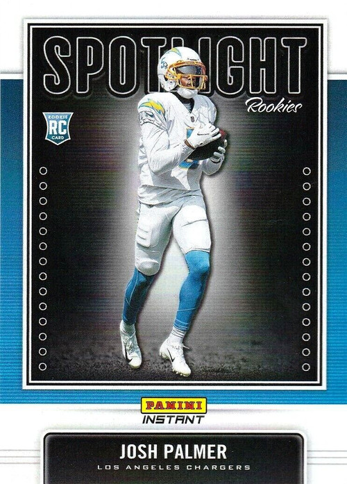 NFL 2021 Instant Football Spotlight Rookies Single Card Josh Palmer 23  Rookie Card - ToyWiz