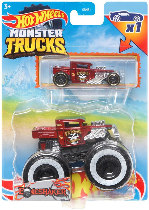 Hot Wheels Monster Trucks Bone Shaker Bone Shaker 164 Diecast Car