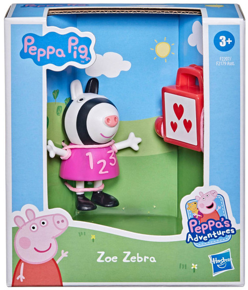 Peppa Pig Zoe Zebra Figure Hasbro - ToyWiz