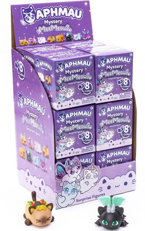 Aphmau Mystery Meemeows Surprise Figures 6 Pack; Wildy Popular; 8