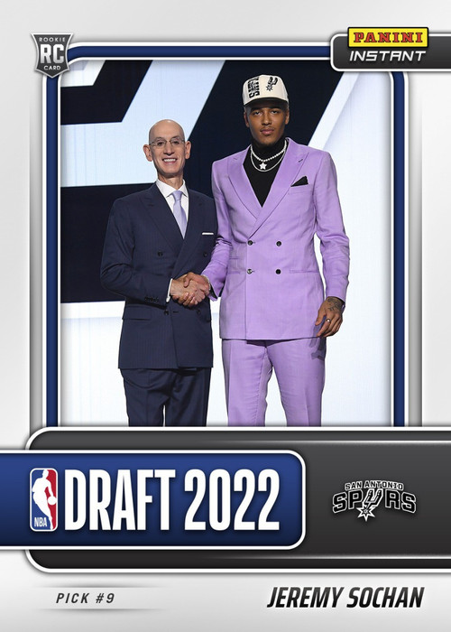その他 2022 Panini Jeremy Sochan spurs 1/1 Amazon.com: JEREMY SOCHAN RC 2022-23 Panini Instant RPS 1st