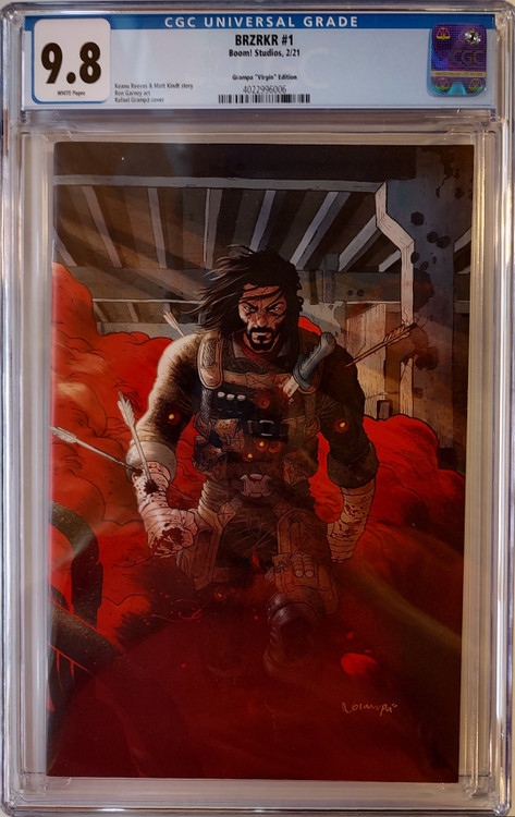 Boom Studios BRZRKR CGC 9.8 Graded Comic Book 1 Rafael Grampa