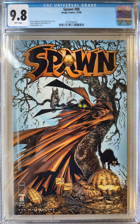 Image Comics Spawn CGC 9.8 Graded Comic Book 88 Greg Capullo Cover