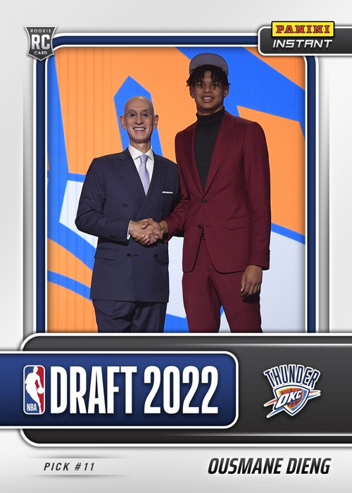 Johnny Davis – 2022-23 NBA Instant Draft Night Draft Night – Versicolor /5