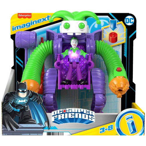 Fisher Price DC Super Friends Imaginext The Joker Battling Robot 3 ...