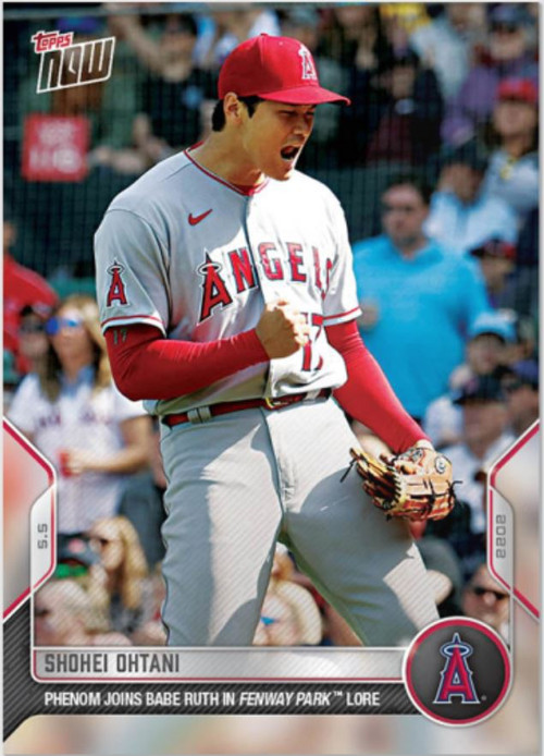 MLB Los Angeles Angels 2022 Topps Now Baseball Shohei Ohtani #128