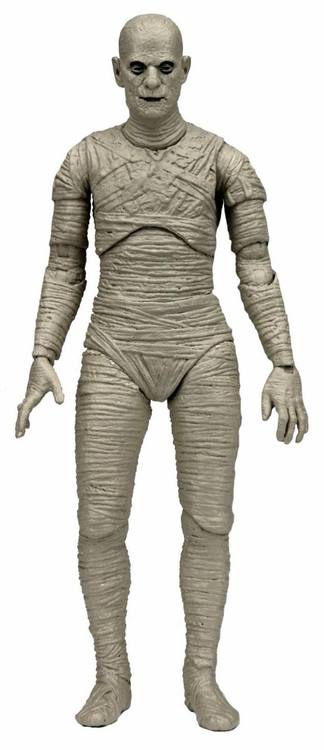 NECA Universal Monsters Retro The Mummy 7 Action Figure Glow-in