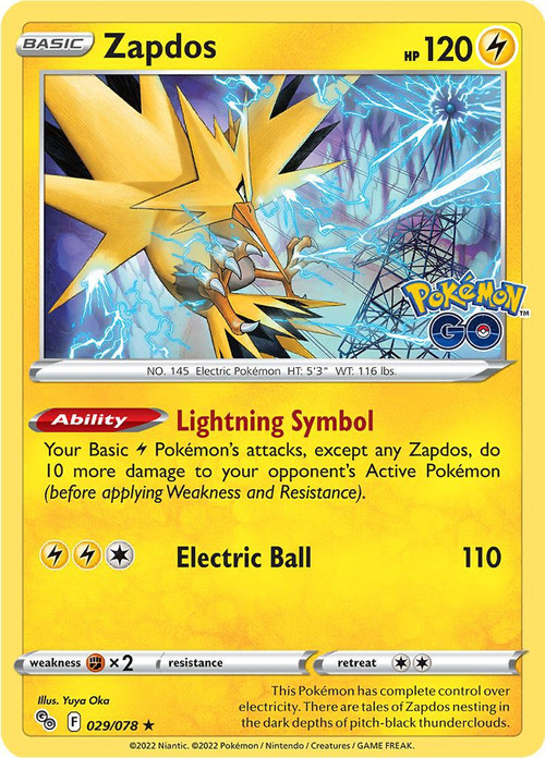 zapdos pokemon card gold Scarlet & Violet 151 ex Collection [LLLL] Thunderstorm (40) For each of your opponents Benched Pokemon Galarian Zapdos V #182 Prices