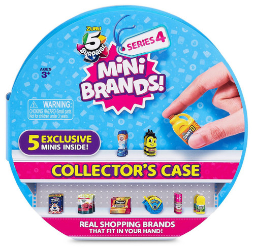 Mini Brands Series 5 Collector's Case with 5 Exclusive Minis by ZURU