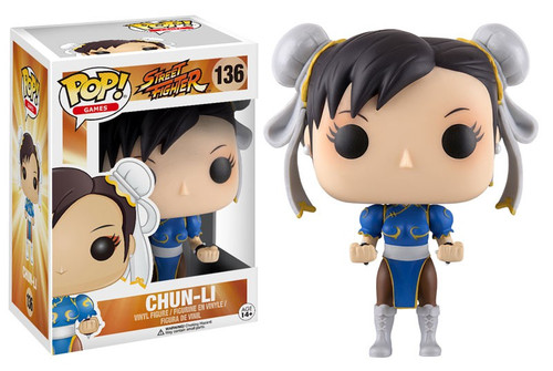 Funko Street Fighter POP Games Chun-Li Vinyl Figure 136 Blue  