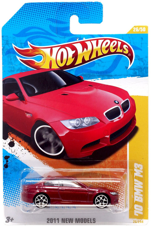 Hot Wheels 2011 New Models 10 BMW M3 Diecast Car Mattel - ToyWiz