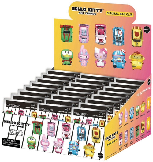 Sanrio 3D Figural Foam Bag Clip Hello Kitty Friends Series 3