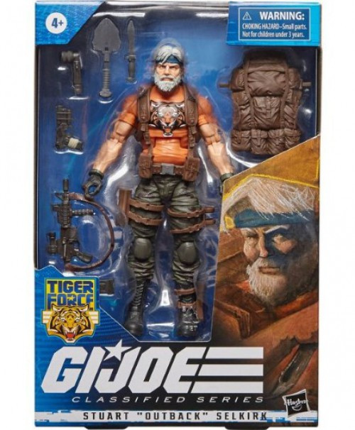 GI Joe Tiger Force Classified Series Stuart Outback Selkirk