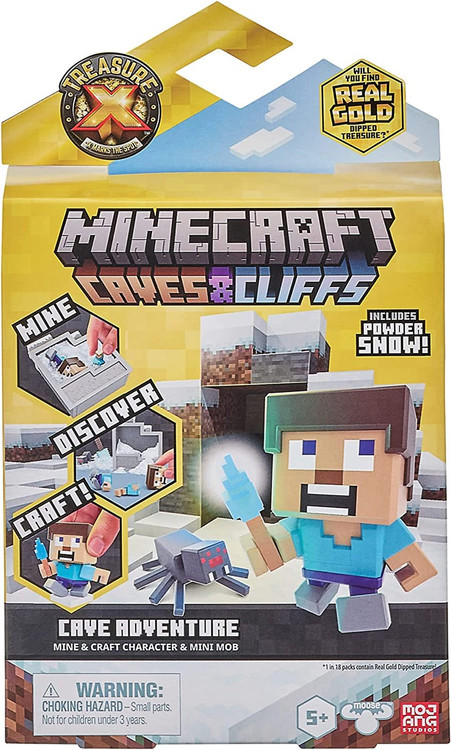 Minecraft Caves Cliffs Cave Adventure Mine Craft Character Mini