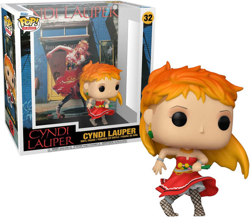 Funko Cyndi Lauper POP Rock Albums Shes So Unusual 3-D Album