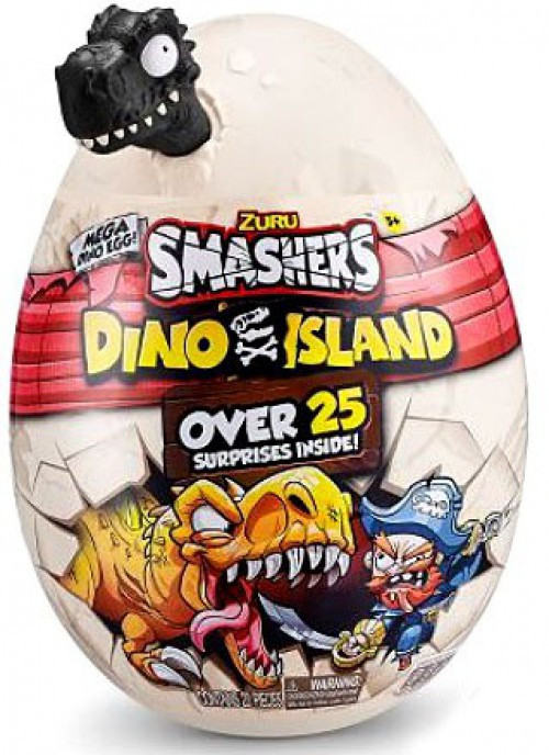  Smashers Dino Ice Age Raptor Series 3 by ZURU Surprise Egg with  Over 25 Surprises! - Slime, Dinosaur Toy, Collectibles, Toys for Boys and  Kids (Raptor) , Blue : Toys & Games