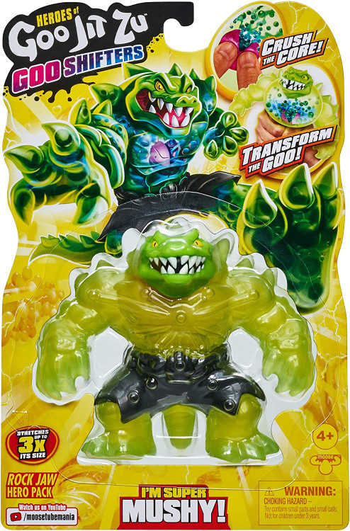 Heroes of Goo Jit Zu Goo Shifters Rock Jaw Action Figure Moose