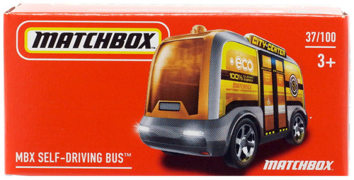 Matchbox Power Grabs MBX Self-Driving Bus Diecast Car Mattel - ToyWiz