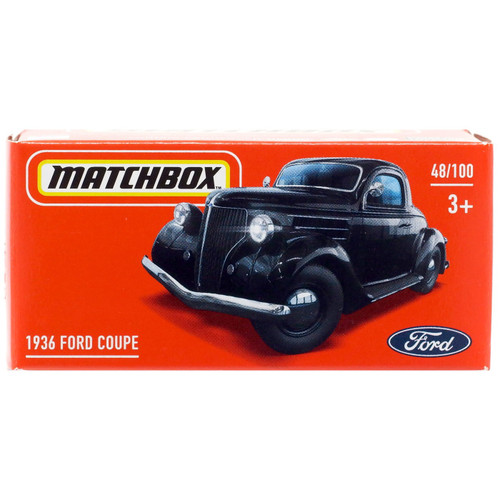 Matchbox Power Grabs 1936 Ford Coupe Diecast Car 48100 Mattel - ToyWiz