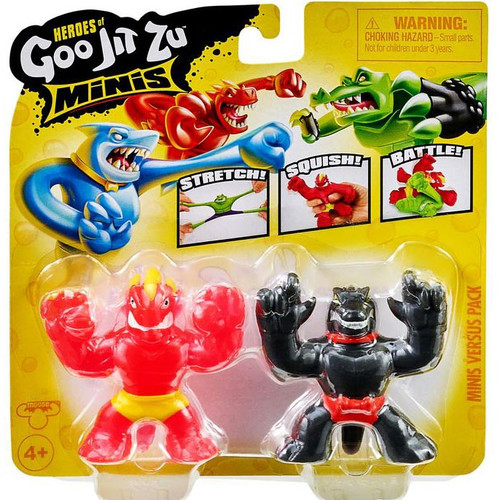 NEUF HEROES OF Goo Jit Zu Glowshifters Blazagon Héros Pack Super