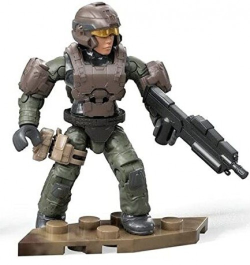 Mega Construx Halo UNSC Marine Platoon Pack, Pro Builders, Infinite, 8+