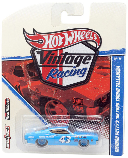 Hot Wheels Vintage Racing Richard Pettys 69 Ford Torino Talladega