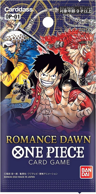 One Piece Trading Card Game Romance Dawn Booster Pack OP-01 