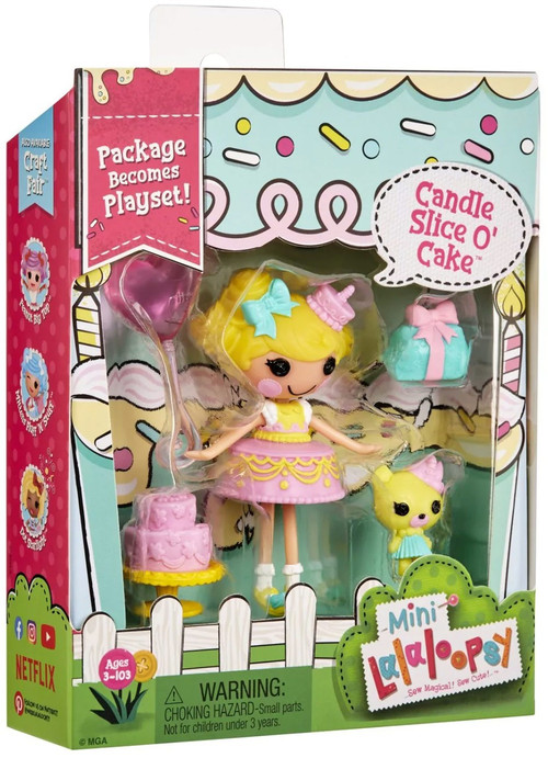 Lalaloopsy Mini Series 2 Candle Slice O Cake Mini Figure Playset 