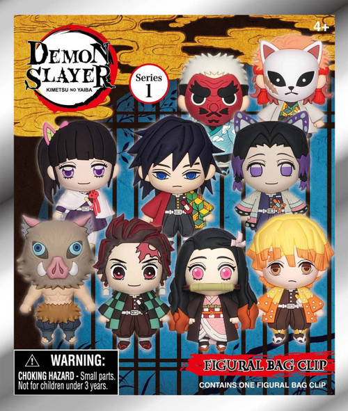 Demon Slayer 3D Figural Keyring Demon Slayer Series 1 Mystery Pack