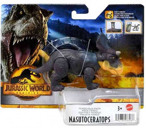 ホットマン セール Dominion World Jurassic Ferocious Action Nasutoceratops Pack その他