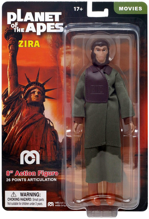 Planet of the Apes Zira 8 Action Figure Version 2 Mego Corp - ToyWiz