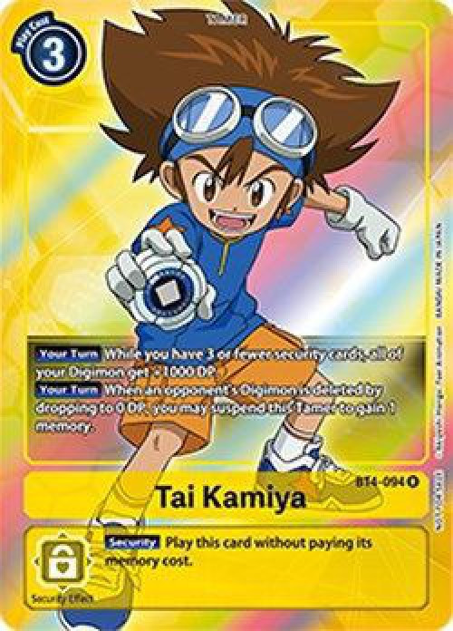 Digimon Trading Card Game Great Legend Single Card Rare Tai