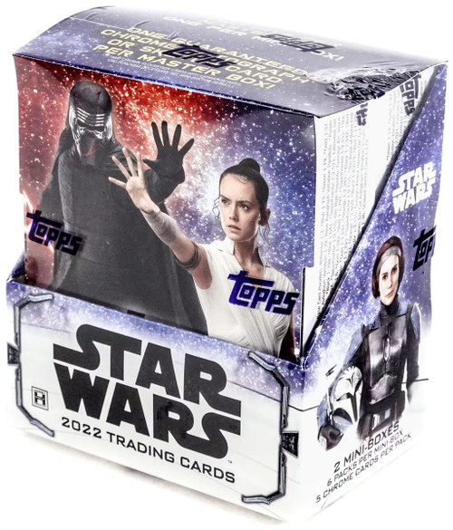 Star Wars Topps 2022 Finest Trading Card HOBBY Box [2 MINI Boxes]