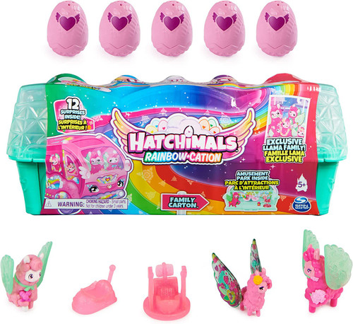 Hatchimals Family Mini Family Mystery Pack Playset 3 RANDOM Figures Home  Spin Master - ToyWiz